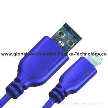 Lightning Cable with MFi, White Color, New Design, Soft Wire